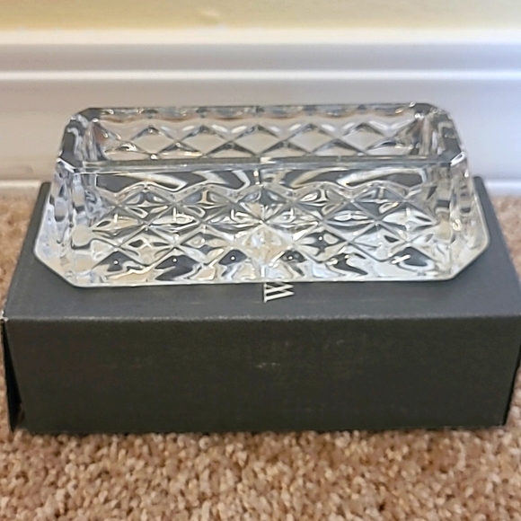 Waterford Vintage Westover Crystal Business Card Holder, NIB! - Picture 5 of 5